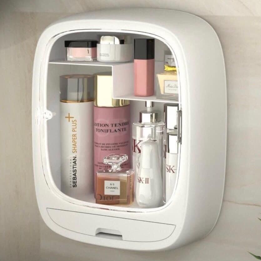  Tủ nhựa mini để mỹ phẩm, thuốc men dán tường 3635 Việt Nhật 