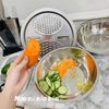 Bộ nạo inox kèm rổ và chậu