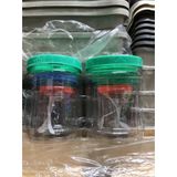 Bộ 3 lọ nhựa trơn, kẻ đựng gia vị VN, SL 