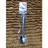 Thìa inox cà phê cán ngắn in hoa sen 12.5 x 2.5 cm