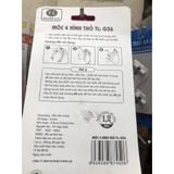  Bộ 4 chiếc móc dán tường thỏ TL G36 Thành Lợi 
