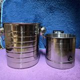  Xô inox ủ đá, để đá giữ lạnh 