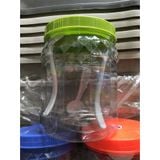  Bộ 3 lọ nhựa trơn, kẻ đựng gia vị VN, SL 