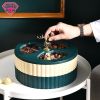 Khay đựng mứt, bánh kẹo Tết 2 tầng