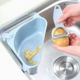  Kệ nhựa tam giác đựng rau củ, đựng rác gắn bồn rửa bát 
