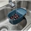 Khay nhựa lọc rác, để đồ đa năng cài bồn rửa bát
