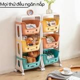  Kệ nhựa gấu đựng đồ đa năng 3 tầng Hokori 5576 Việt Nhật 