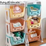  Kệ nhựa gấu đựng đồ đa năng 3 tầng Hokori 5576 Việt Nhật 