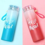  Bình đựng nước thủy tinh Hello Master 450 ml có dây xách 
