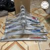 Set 10 móc nhôm phơi quần áo người lớn Hưng Huê các size