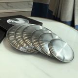  Bộ 5 đĩa inox 201 cao cấp 