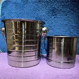  Xô inox ủ đá, để đá giữ lạnh 