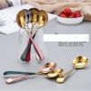 Thìa inox mạ vàng ăn cơm