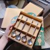Set 4 thìa inox Starbucks