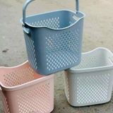  Giỏ nhựa caro cao có quai xách đựng quần áo, đồ chơi 3373 Việt Nhật 