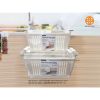 Bộ 2 hộp nhựa có rổ Hokori 6589 Việt Nhật
