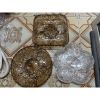 Khay nhựa cứng đựng mứt, bánh kẹo tết 5 ngăn cao cấp