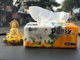  Giấy ăn rút Pansy gói 320 tờ 