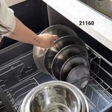  Bộ 5 đĩa inox 201 cao cấp 