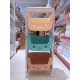  Kệ nhựa gấu đựng đồ đa năng 3 tầng Hokori 5576 Việt Nhật 