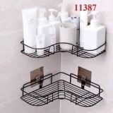  Kệ góc sắt đen dính tường siêu chắc 