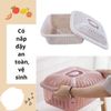  Rổ vuông có nắp đậy Việt Nhật 