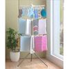 Cây inox phơi khăn, tất xoay 3 tầng