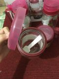  Bộ đựng gia vị thủy tinh 5 món có tay cầm tiện lợi 