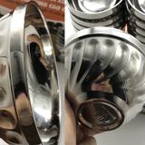 Bát ăn cơm xoắn inox 2 lớp cách nhiệt 11.5 cm 