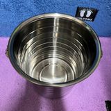  Xô inox ủ đá, để đá giữ lạnh 