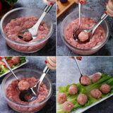  Thìa inox nặn mọc, thịt viên,… 