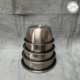  Bộ 4 thố trộn thau trộn sâu lòng inox 304 Hoàng Gia 