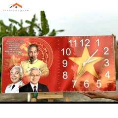 Đồng Hồ Tráng Gương “Hào Khí 30/4” – Tự Hào Dân Tộc Tại Tranhviet247!