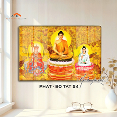 Tranh Phật Giáo Tráng Gương Cao Cấp/ Quan thế âm bồ tát / tranh 3D Cao cấp