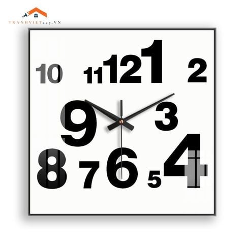 Đồng Hồ Treo Tường Hiện Đại Rongke Clock Series - Thiết Kế Tối Giản