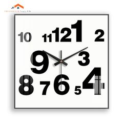 Đồng Hồ Treo Tường Hiện Đại Rongke Clock Series - Thiết Kế Tối Giản