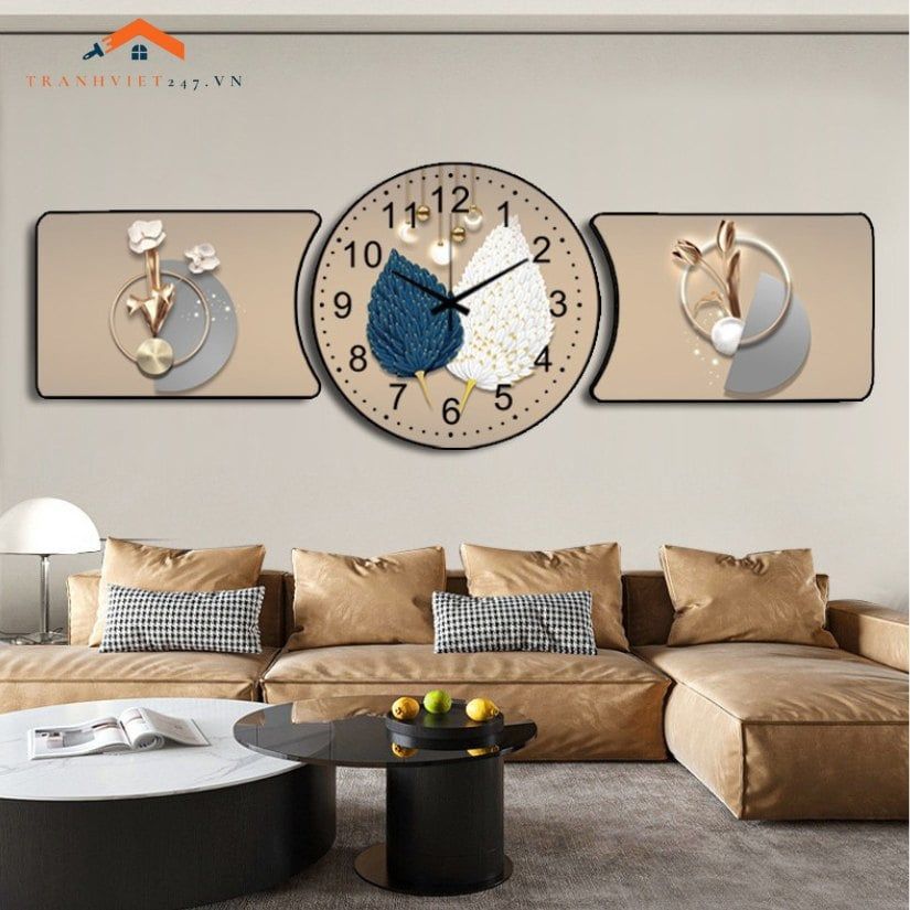 Đồng Hồ Treo Tường Nghệ Thuật Hình Cô Gái Mặc Đầm Sang Trọng - Trang Trí Phòng Khách Hiện Đại