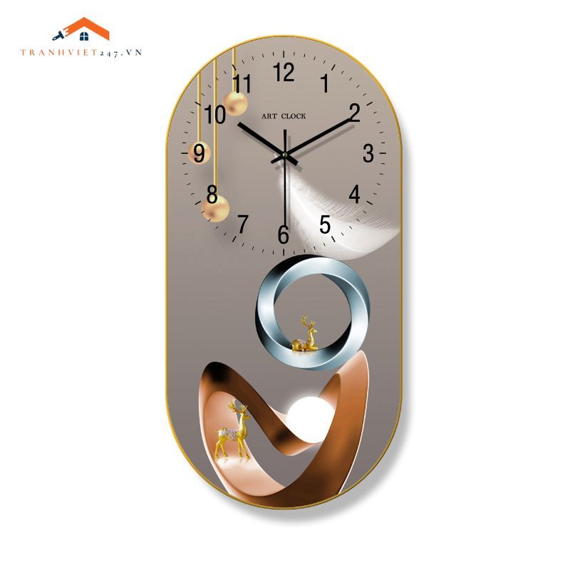 Đồng Hồ Treo Tường Nghệ Thuật Cảnh Quan - Thiết Kế Tinh Tế Cho Không Gian Sống Hiện Đại