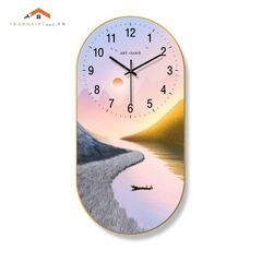 Đồng Hồ Treo Tường Nghệ Thuật Cảnh Quan - Thiết Kế Tinh Tế Cho Không Gian Sống Hiện Đại