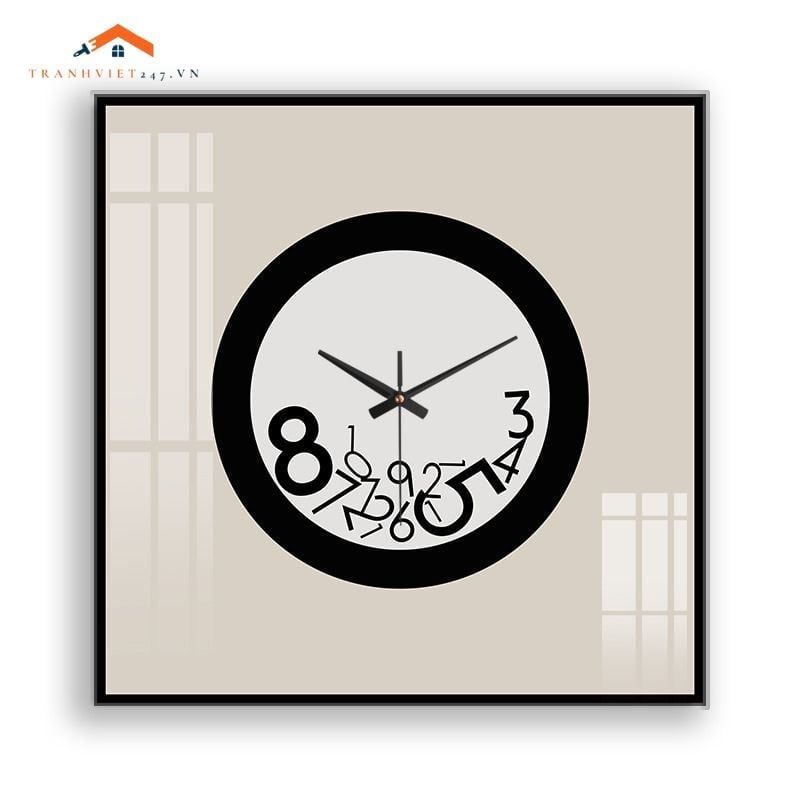 Đồng Hồ Treo Tường Hiện Đại Rongke Clock Series - Thiết Kế Tối Giản