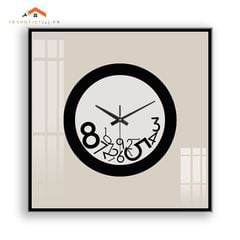 Đồng Hồ Treo Tường Hiện Đại Rongke Clock Series - Thiết Kế Tối Giản