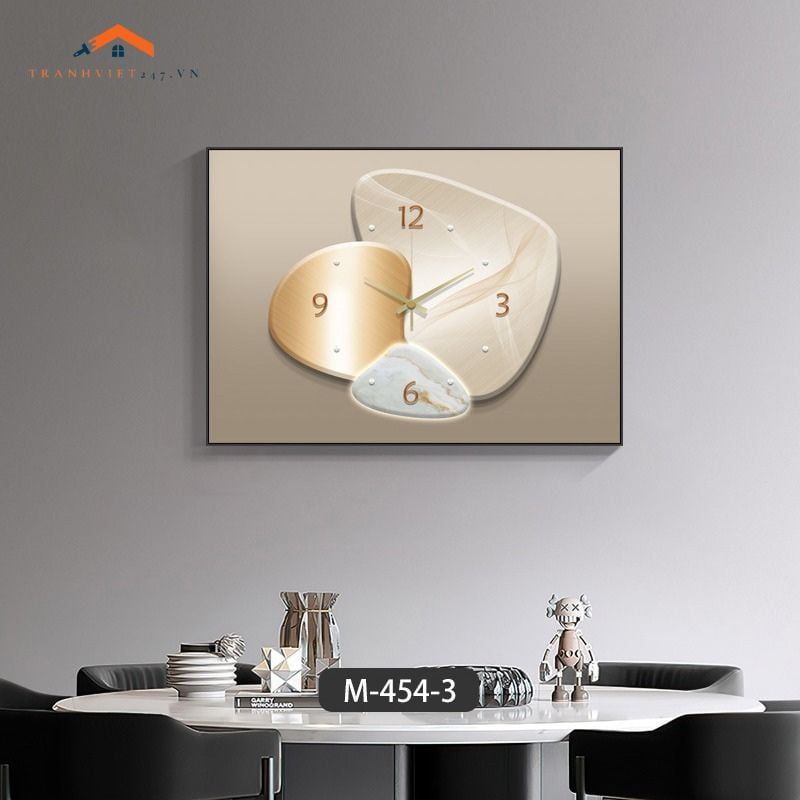 Đồng Hồ Treo Tường Nghệ Thuật Hiện Đại - Thiết Kế Sang Trọng Cho Không Gian Nội Thất