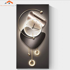 Đồng Hồ Treo Tường Thiết Kế Hiện Đại Vòng Tròn Vàng Sang Trọng - Phong Cách Tinh Tế