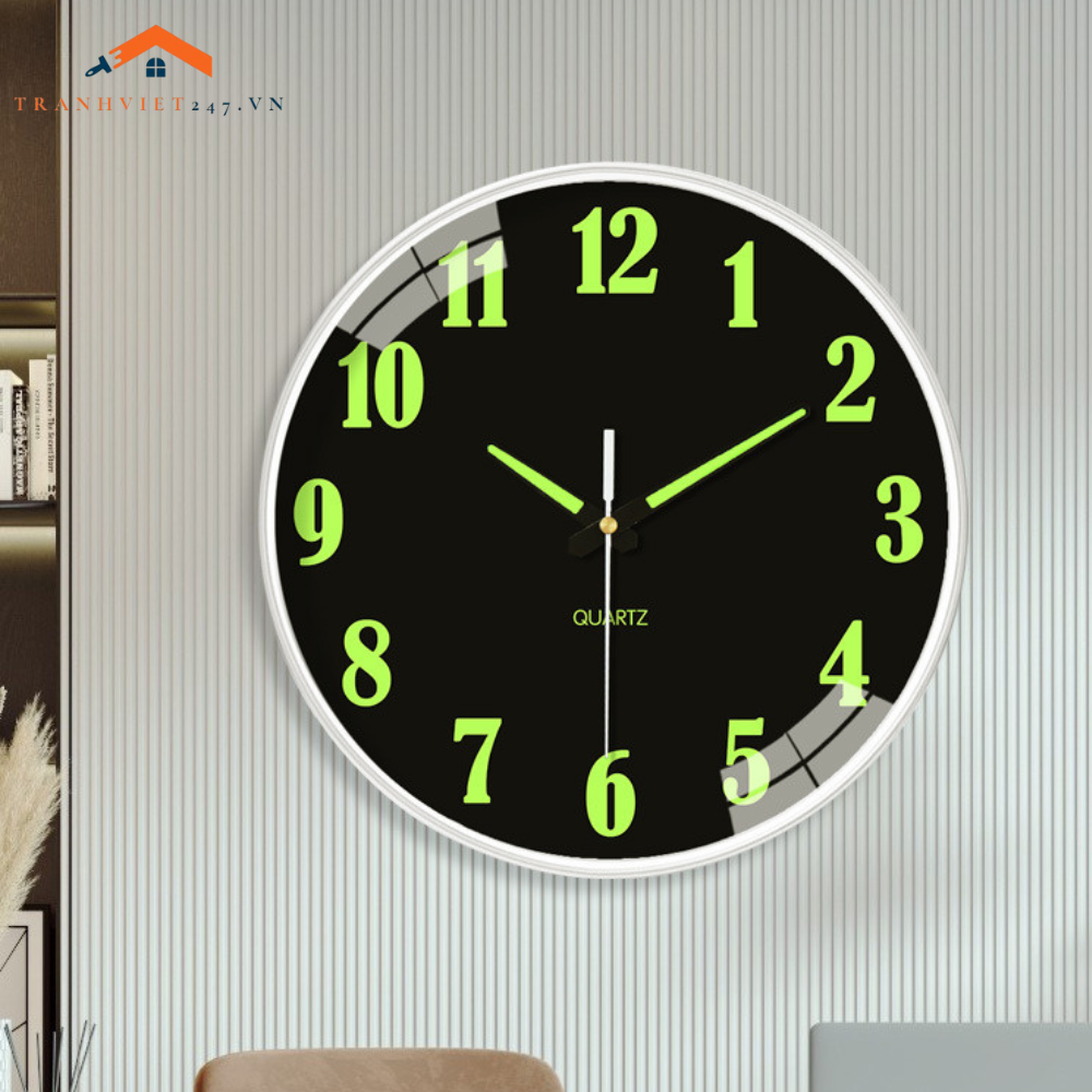 Đồng Hồ Treo Tường Tròn Nhiều Kiểu Dáng Phù Hợp Mọi Không Gian - Trang Trí , Decor Nhà Cửa