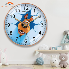 Đồng Hồ Treo Tường Các Nhân Vật Hoạt Hình Ngộ Nghĩnh - Trang Trí Phòng Bé Yêu Thích