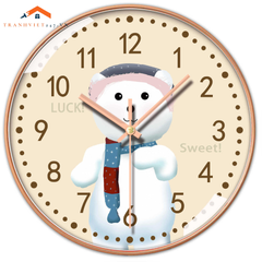 Đồng Hồ Tròn Ngộ Nghĩnh Dễ Thương Cho Bé Yêu - Đồng Hồ Treo Tường Động Vật