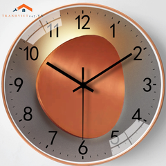 Đồng Hồ Treo Tường Tròn Hình Học Trừu Tượng- Phong Cánh Hiện Đại