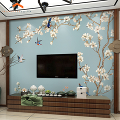 Tranh Dán Tường Khổ Lớn 5D Tranh Chủ Đề Muôn Hoa - Tranh Dán Decor Nhà Cửa