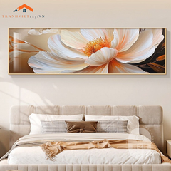 Tranh Hoa Mẫu Đơn Cánh Mềm Mại Trang Nhã - Decor Nhà Cửa