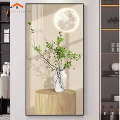 Tranh Treo Tường Tĩnh Vật Bình Hoa Cành Khô Hiện Đại - Vẻ Đẹp Tinh Tế và Bình Yên